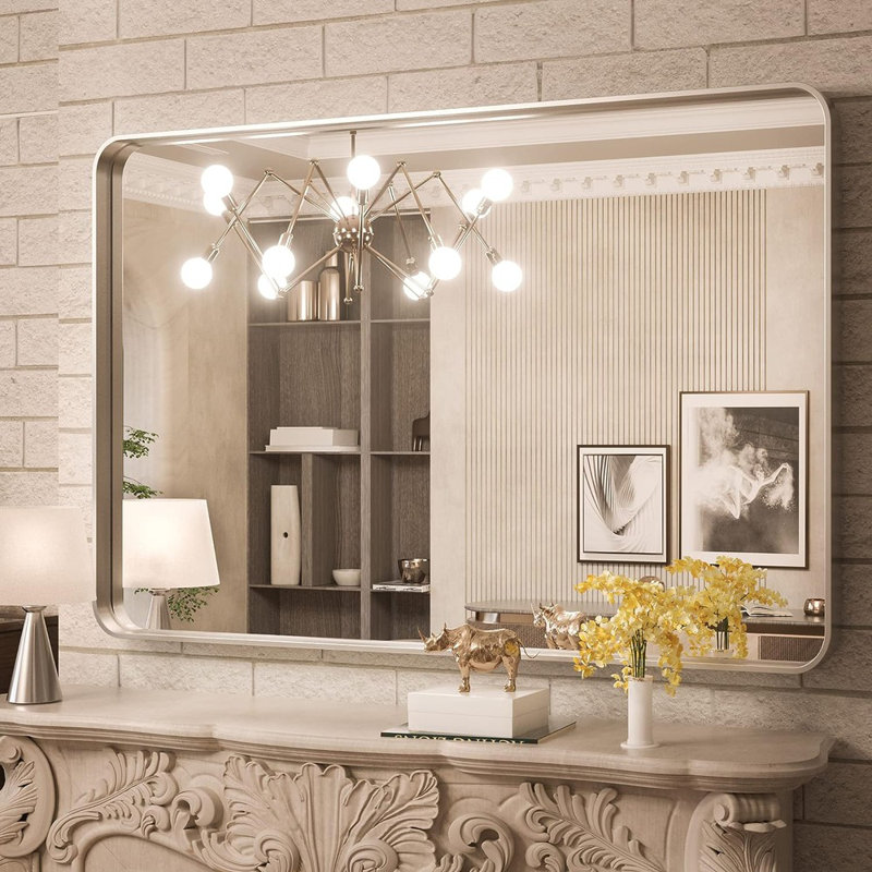 Wayfair bathroom mirrors with lights deals
